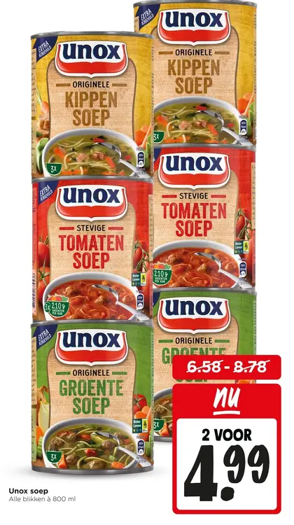Aanbieding: Unox soep