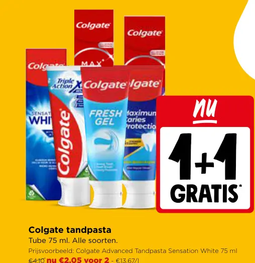 Promotie: Tandpasta