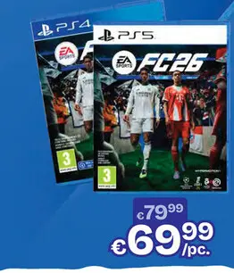 Offre: PS5 EA Sports FC 26 Standard Edition NL/FR
