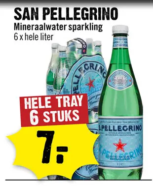 Aanbieding: Mineraalwater sparkling