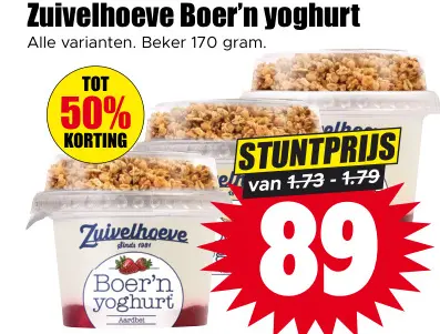 Aanbieding: Boer'n yoghurt