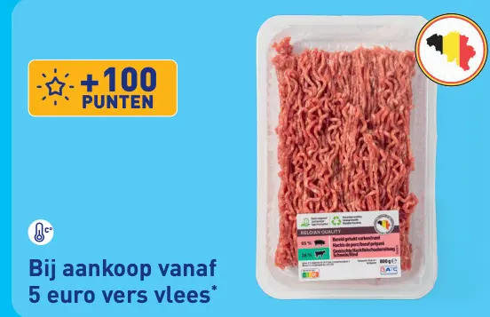 Promotie: Vers vlees