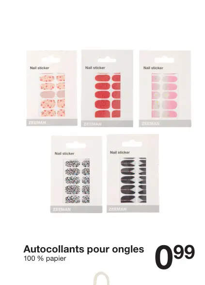 Offre: Autocollants pour ongles
