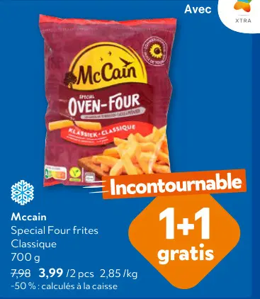 Offre: Special Four frites Classique