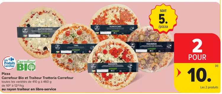 Offre: Pizza