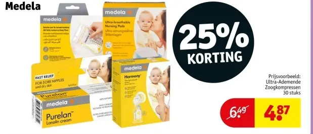 Aanbieding: Ultra-Ademende Zoogkompressen