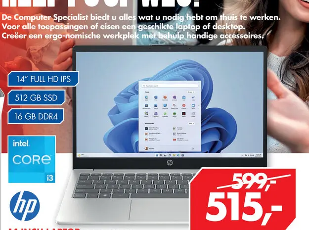 Aanbieding: HP Laptop