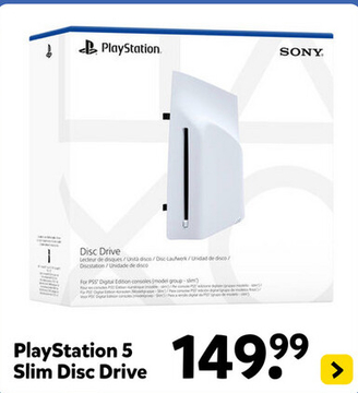 Aanbieding: PlayStation 5 Slim Disc Drive