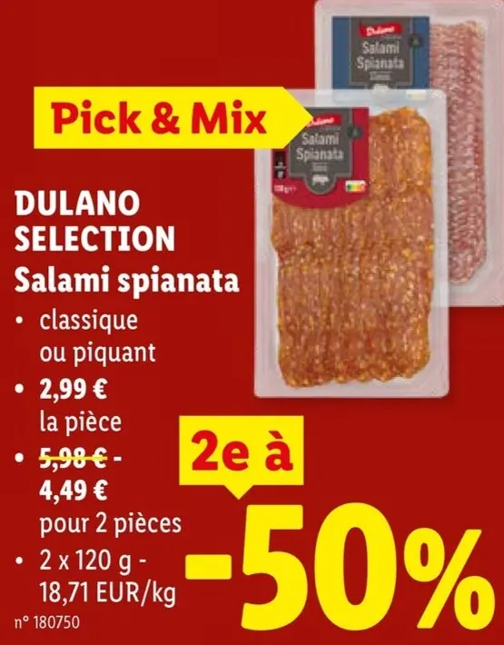 Offre: Salami spianata
