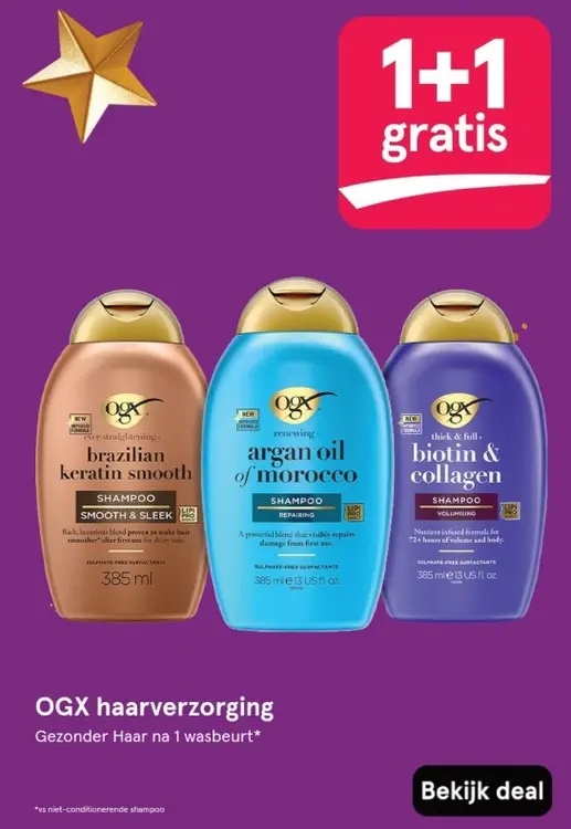 Aanbieding: OGX haarverzorging