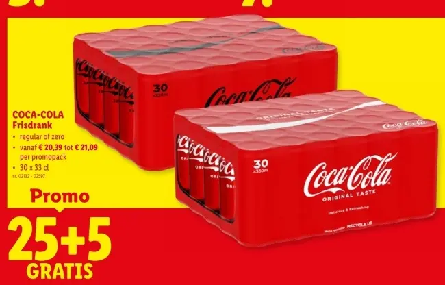 Promotie: Frisdrank