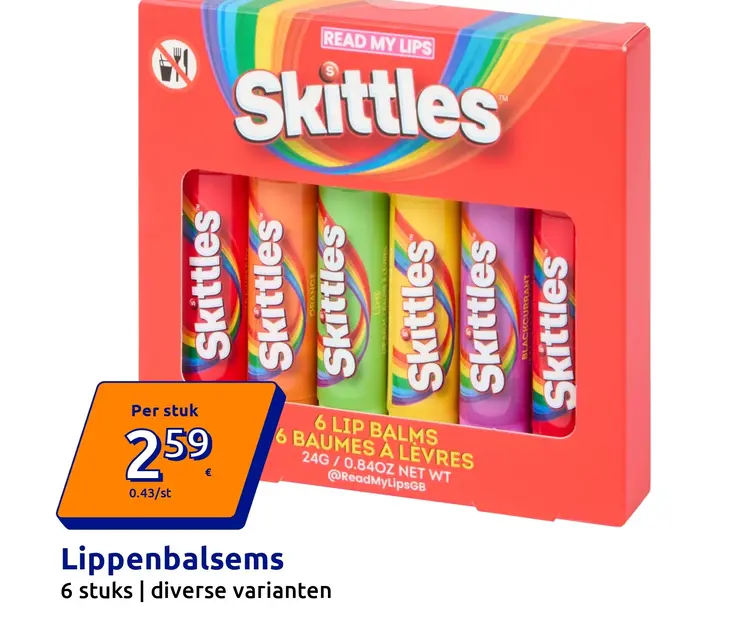 Aanbieding: Lippenbalsems