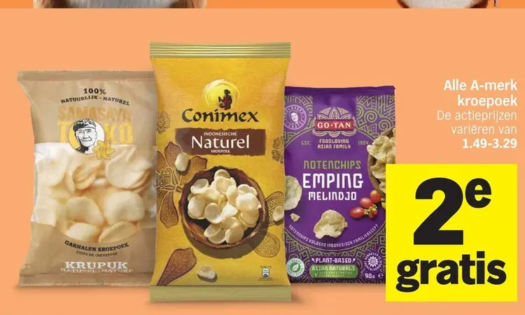Aanbieding: Alle A-merk kroepoek