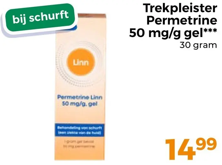Aanbieding: Permetrine 50 mg/g gel