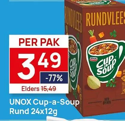 Aanbieding: Cup-a-Soup Rund