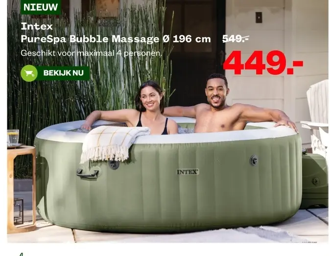 Aanbieding: PureSpa Bubble Massage