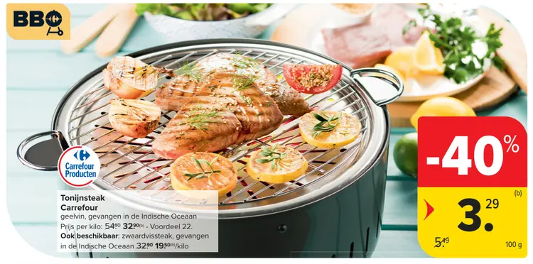 Promotie: Tonijnsteak