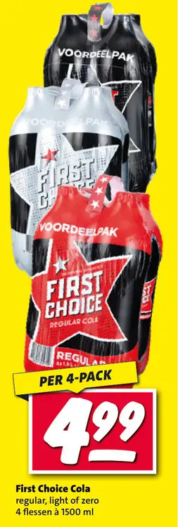 Aanbieding: First Choice Cola