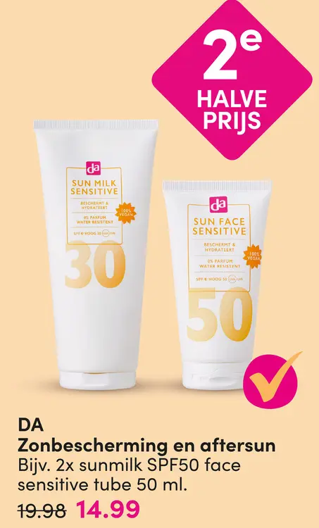 Aanbieding: Zonbescherming en aftersun