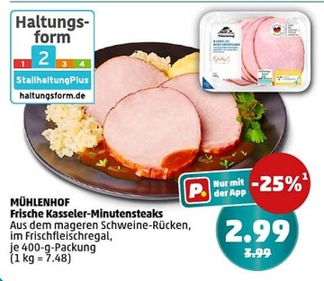 Aanbieding: Frische Kasseler-Minutensteaks