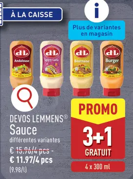 Offre: Sauce
