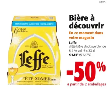 Offre: Leffe d'Été