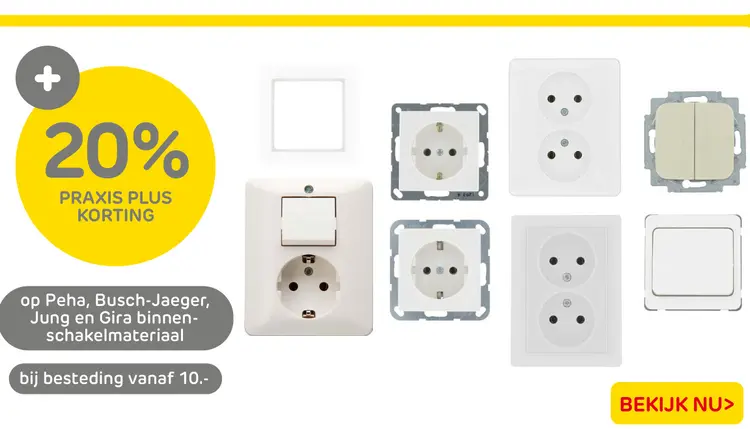 Aanbieding: binnen-schakelmateriaal