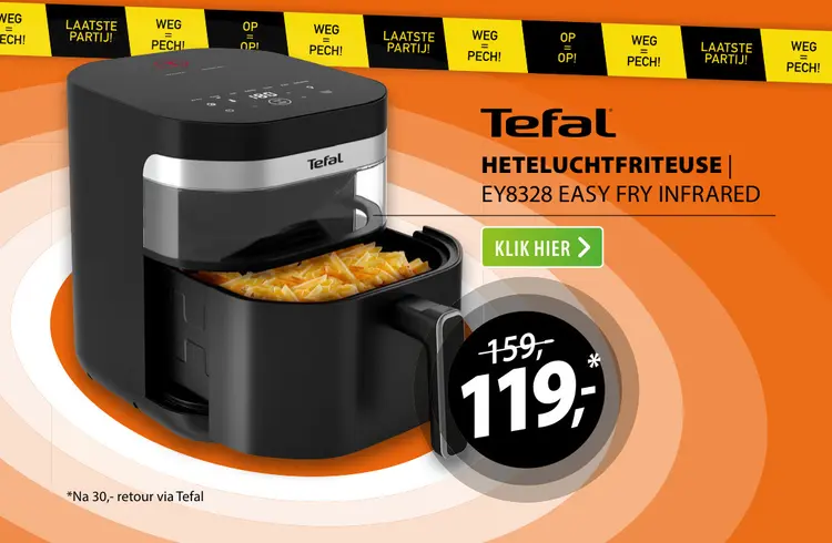 Aanbieding: Heteluchtfriteuse