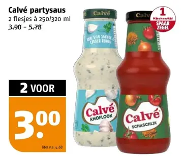 Aanbieding: Calvé partysaus