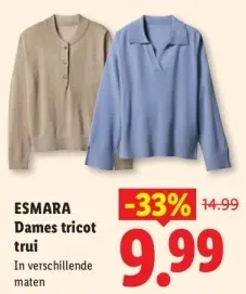 Aanbieding: Dames tricot trui