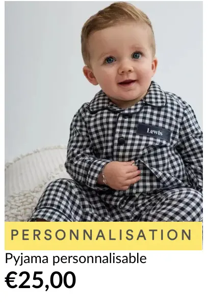 Offre: Pyjama personnalisable