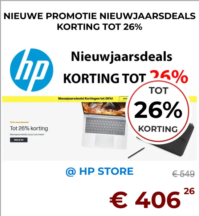 Aanbieding: HP Laptop