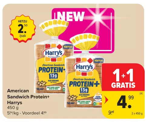 Promotie: American Sandwich Protein+