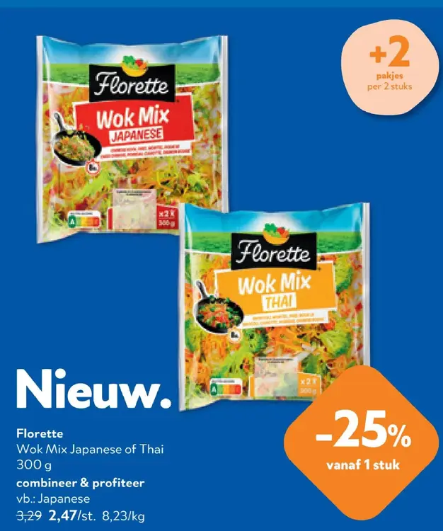 Promotie: Wok Mix Japanese of Thai