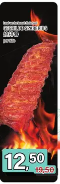 Aanbieding: Gegrilde spareribs