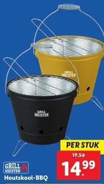 Aanbieding: Houtskool BBQ emmer