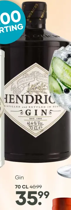 Aanbieding: Hendrick's Gin