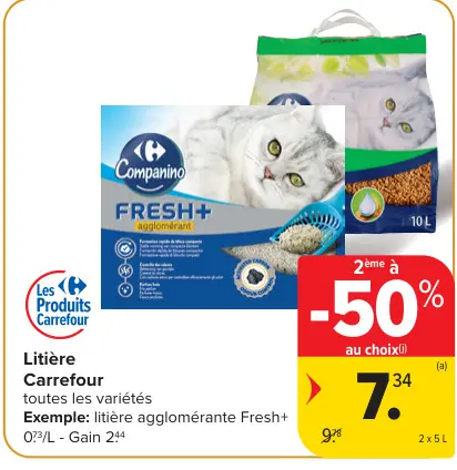 Offre: Litière
