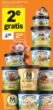 Aanbieding: Ben & Jerry's en Magnum pints
