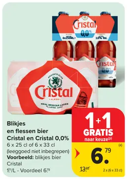 Aanbieding: Cristal en Cristal 0,0%