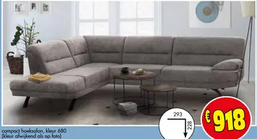 Aanbieding: compact hoeksalon