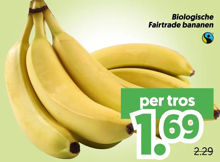 Aanbieding: Biologische Fairtrade bananen