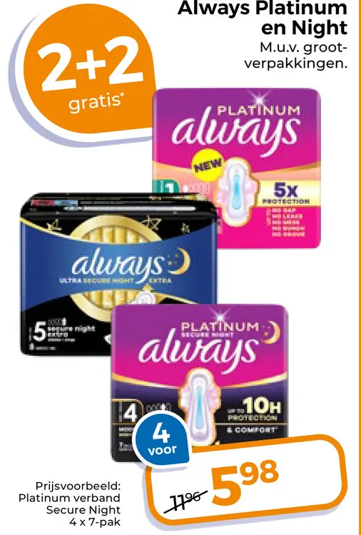 Aanbieding: Platinum en Night