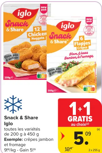 Offre: Snack & Share