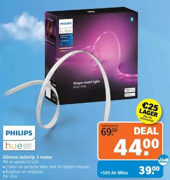 Aanbieding: Slimme ledstrip 3 meter