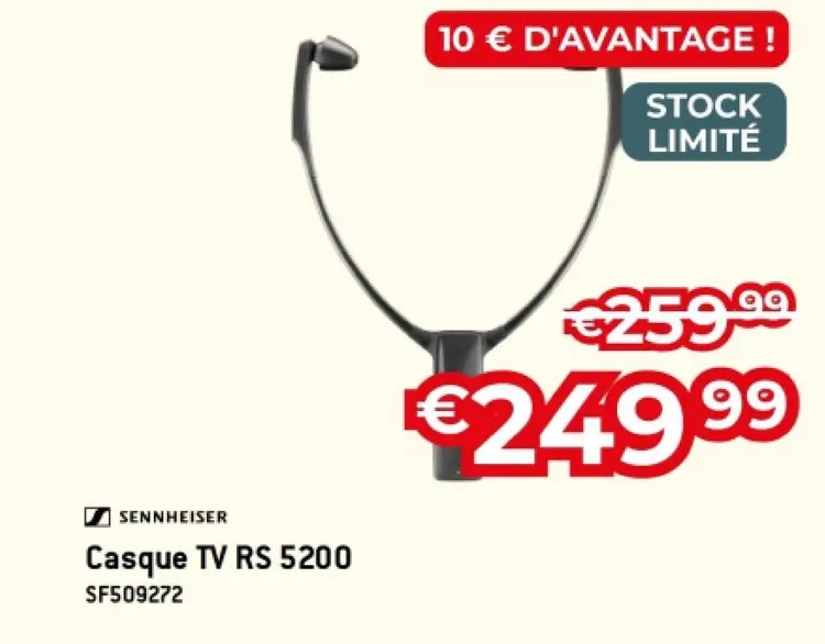 Offre: Casque TV RS 5200