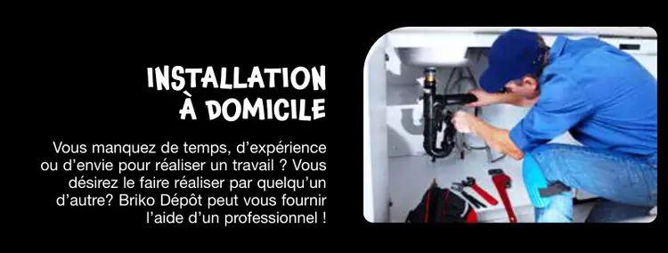 Promotie: Installation à domicile