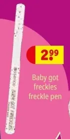 Offre: Baby got freckles freckle pen