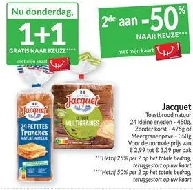 Promotie: Toastbrood natuur