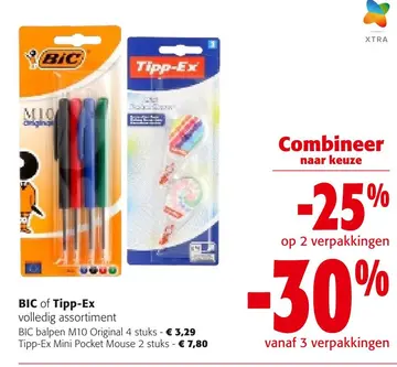 Aanbieding: BIC of Tipp-Ex